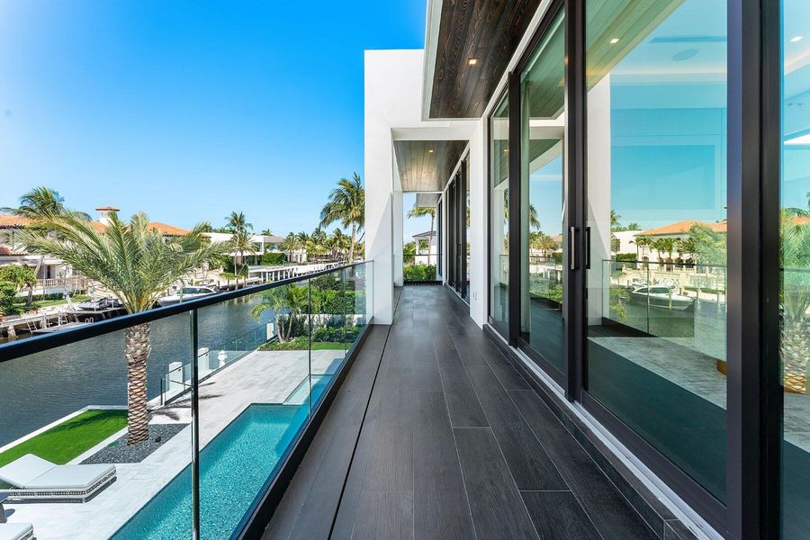 Exterior details and patio area of a home in , Boca Raton (Image 48).