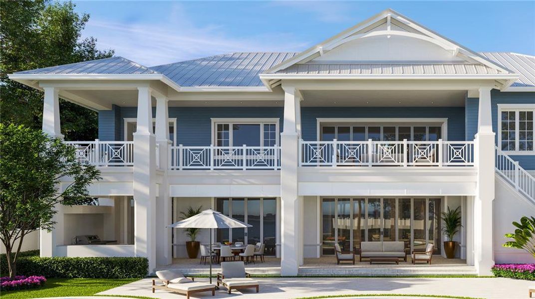 Stunning waterfront views from BOTH covered lanais!