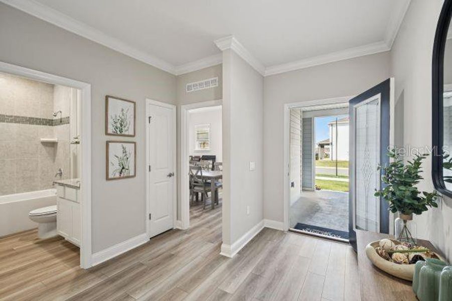 Furnished interior view inside a new home in , Mount Plymouth (Image 34).