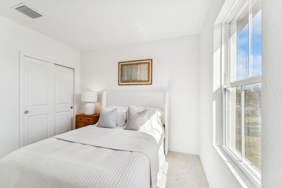 Furnished interior view inside a new home in , Fort Pierce (Image 18).