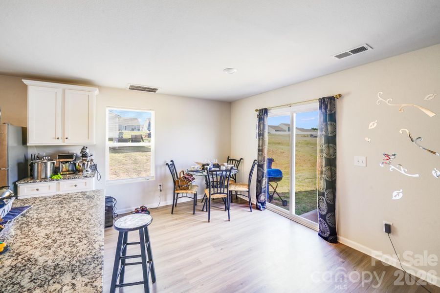 Furnished interior view inside a new home in Pinnacle Estates, Shelby (Image 5).