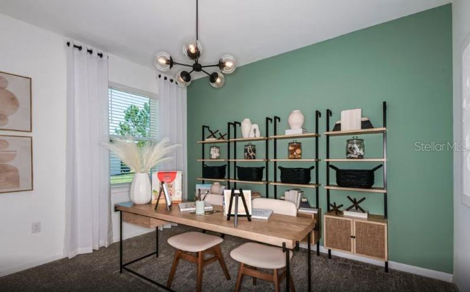 Furnished interior view inside a new home in , Bradenton (Image 6). Furnished interior view inside a new home in , Bradenton (Image 6).