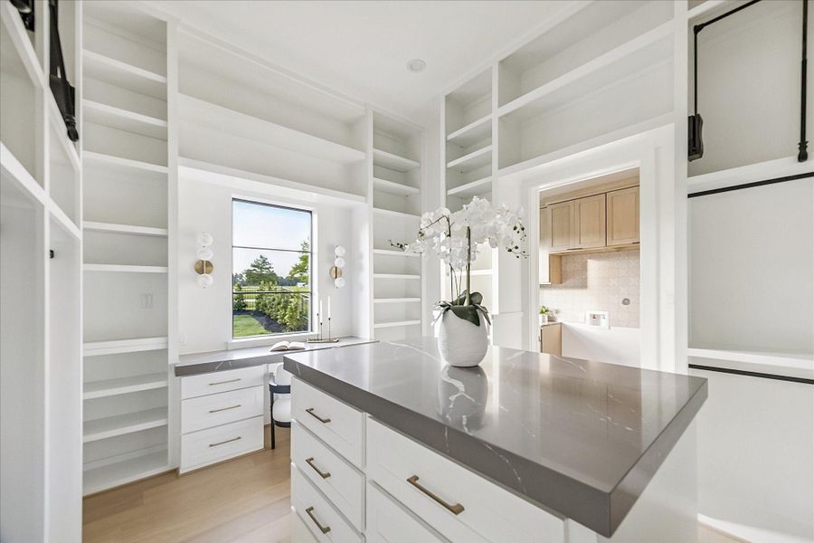 1 of 2 Primary Closets