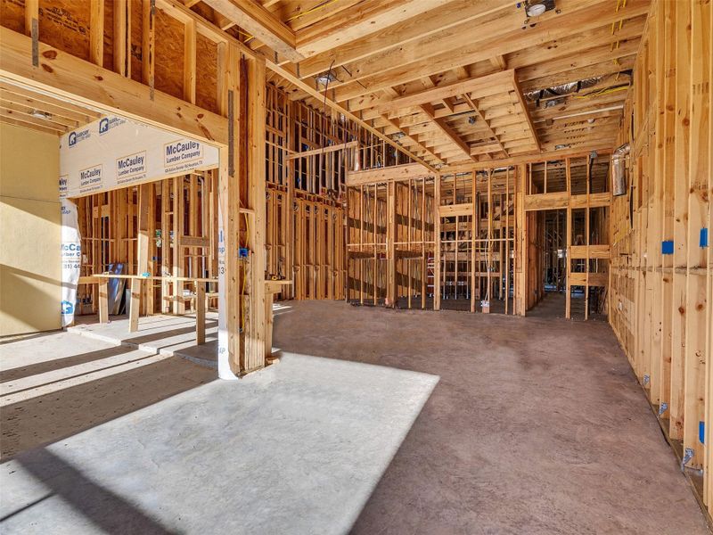 In-progress construction of a new home in , Houston, TX (Image 26).