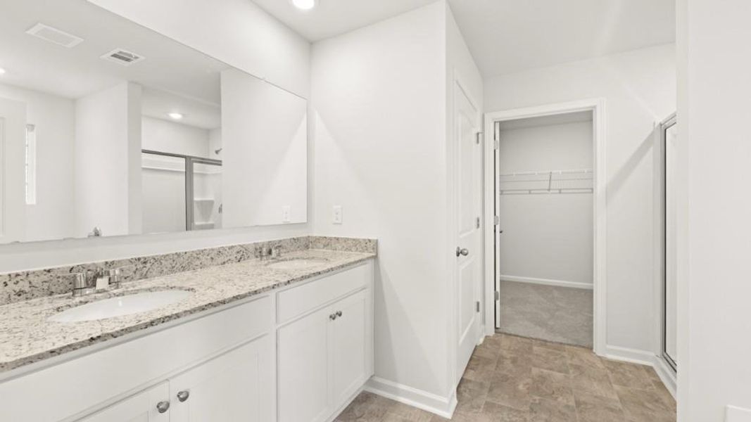 Furnished interior view inside a new home in Parkside at Carter Grove, Cartersville (Image 5).