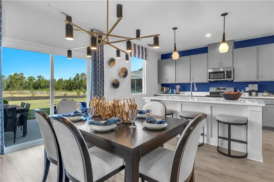 Furnished interior view inside a new home in Riverside Ridge, Lawrenceville (Image 13).