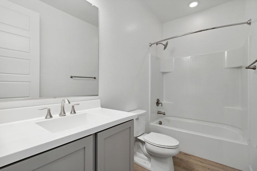 Bathroom - Finishes not avilable in all specs, see Sales Counselor for details