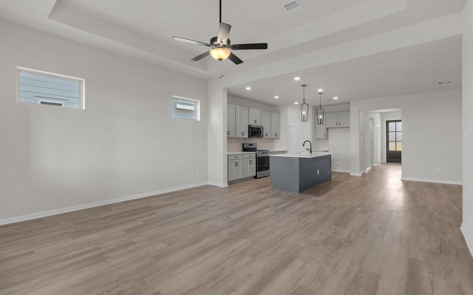 Spacious, unfurnished interior of a new home in Elyson, Katy (Image 11). Spacious, unfurnished interior of a new home in Elyson, Katy (Image 11).