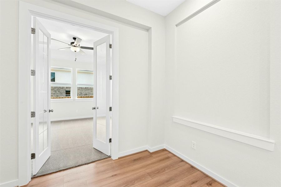 Spacious, unfurnished interior of a new home in University Heights, Round Rock (Image 15). Spacious, unfurnished interior of a new home in University Heights, Round Rock (Image 15).