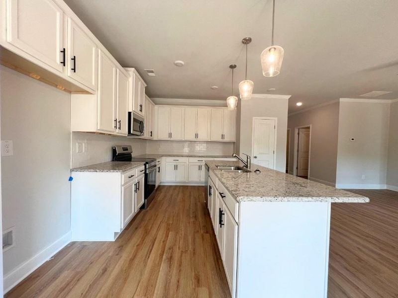 Furnished interior view inside a new home in , Homer (Image 6).