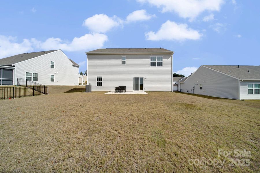 Exterior details and patio area of a home in , Edgemoor (Image 22). Exterior details and patio area of a home in , Edgemoor (Image 22).
