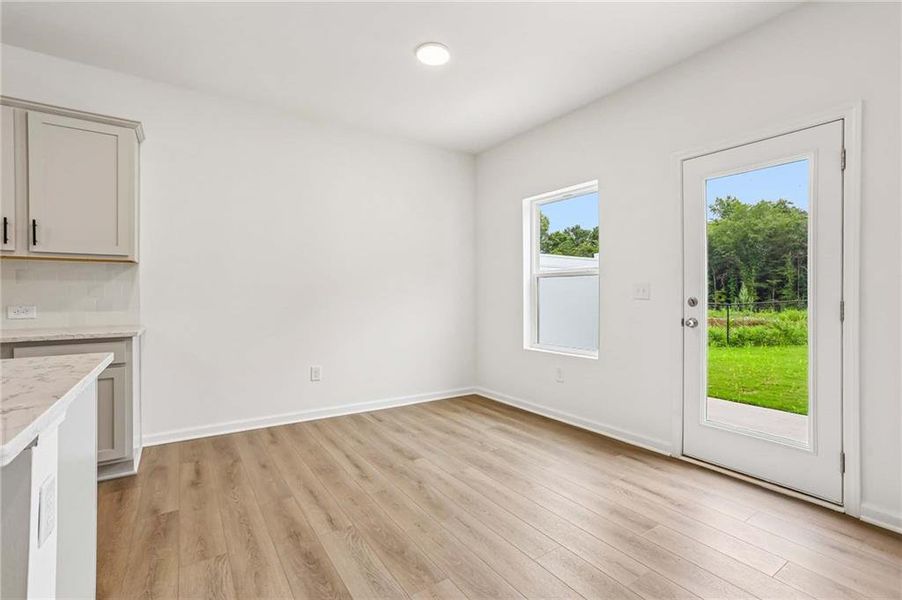 Spacious, unfurnished interior of a new home in Langston Reserve, Cartersville (Image 23).