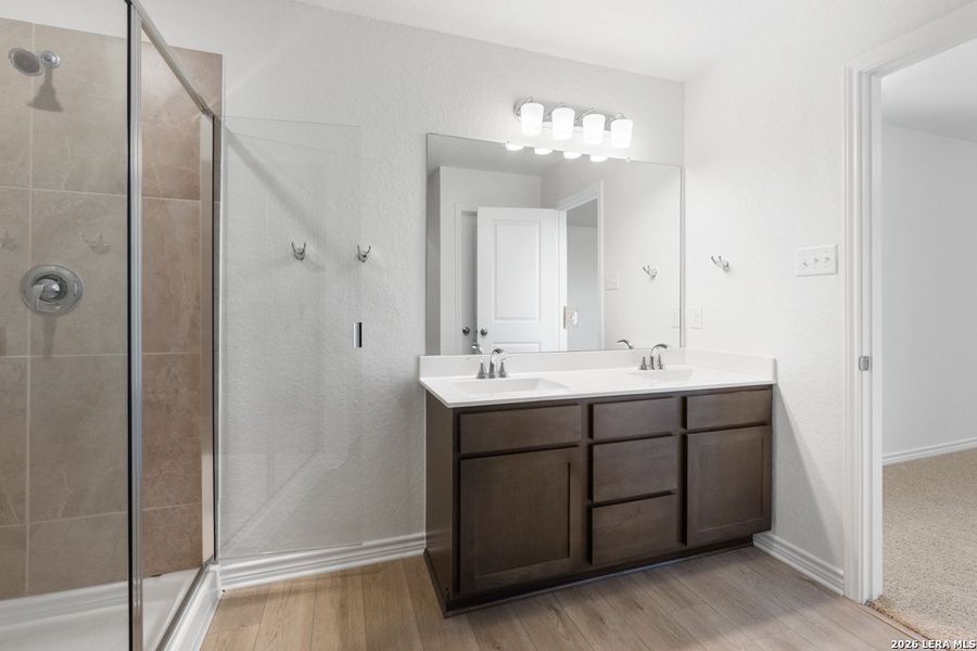 Furnished interior view inside a new home in Knox Ridge, Converse (Image 7).