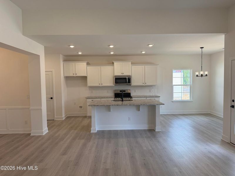 Furnished interior view inside a new home in Wood Creek Landing, Leland (Image 5). Furnished interior view inside a new home in Wood Creek Landing, Leland (Image 5).