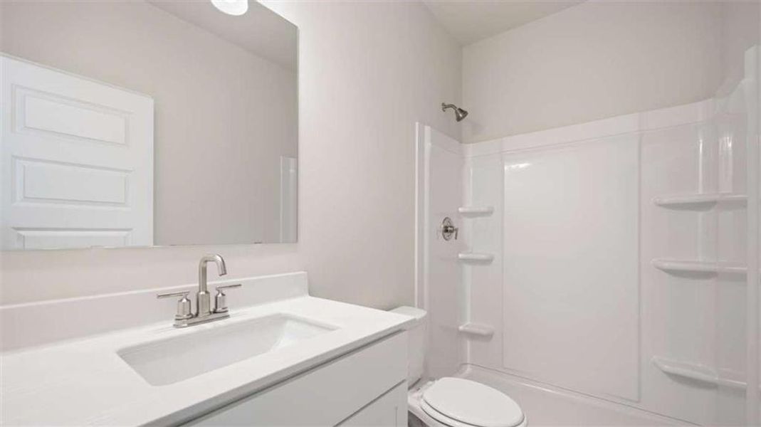 Furnished interior view inside a new home in Water Oak Estates, Lawrenceville (Image 7).