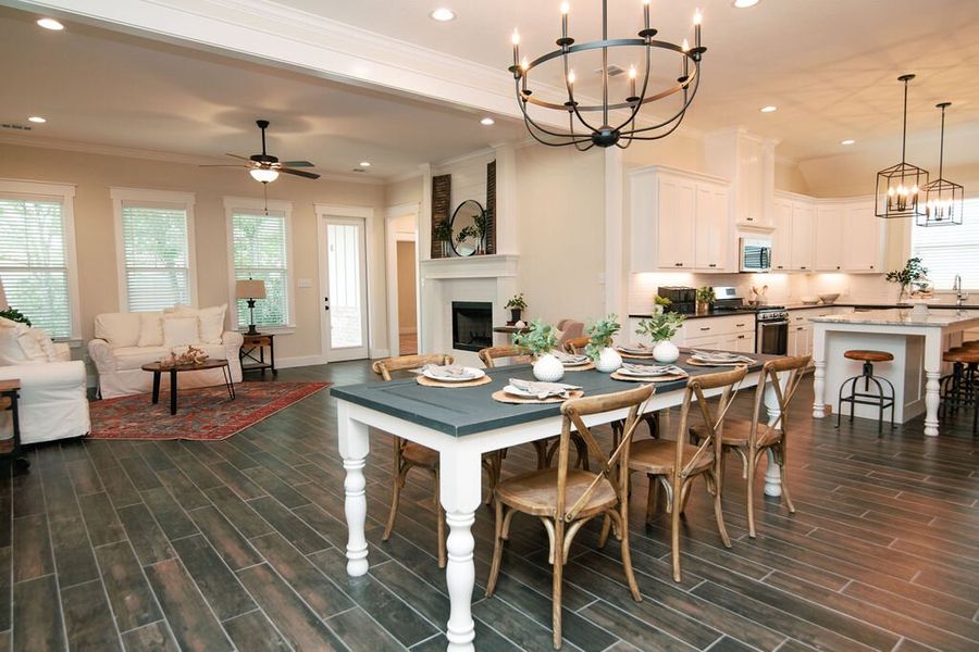 Representative furnished interior of a home built from the The Ashley by Reece Homes in Oakmont, Bryan (Image 19).