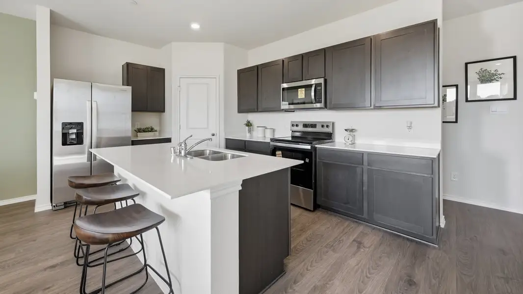 Furnished interior view inside a new home in Hanolley Hills, Sherman (Image 3).