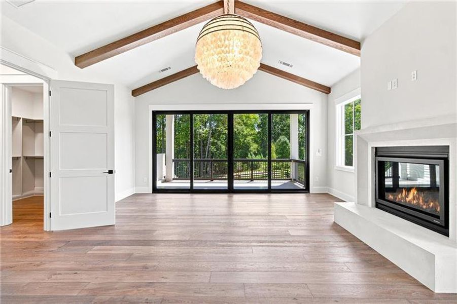 Spacious, unfurnished interior of a new home in , Milton (Image 59).