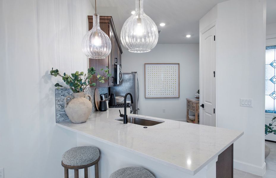 Kitchen in your new home in Lakewood Ranch, Florida