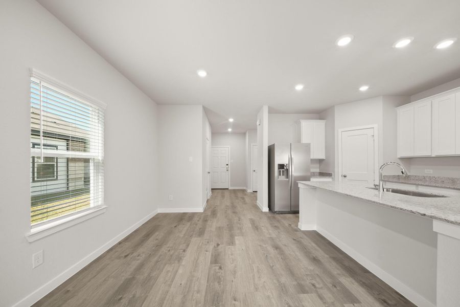 Furnished interior view inside a new home in Lexington Heights, Willis (Image 10). Furnished interior view inside a new home in Lexington Heights, Willis (Image 10).