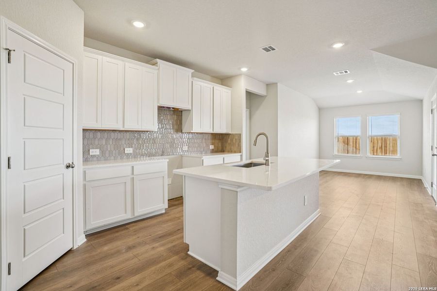 Furnished interior view inside a new home in Legendary Trails - Premier Series, Cibolo (Image 11).