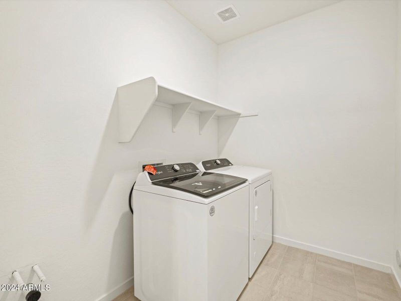 Included Washer & Dryer