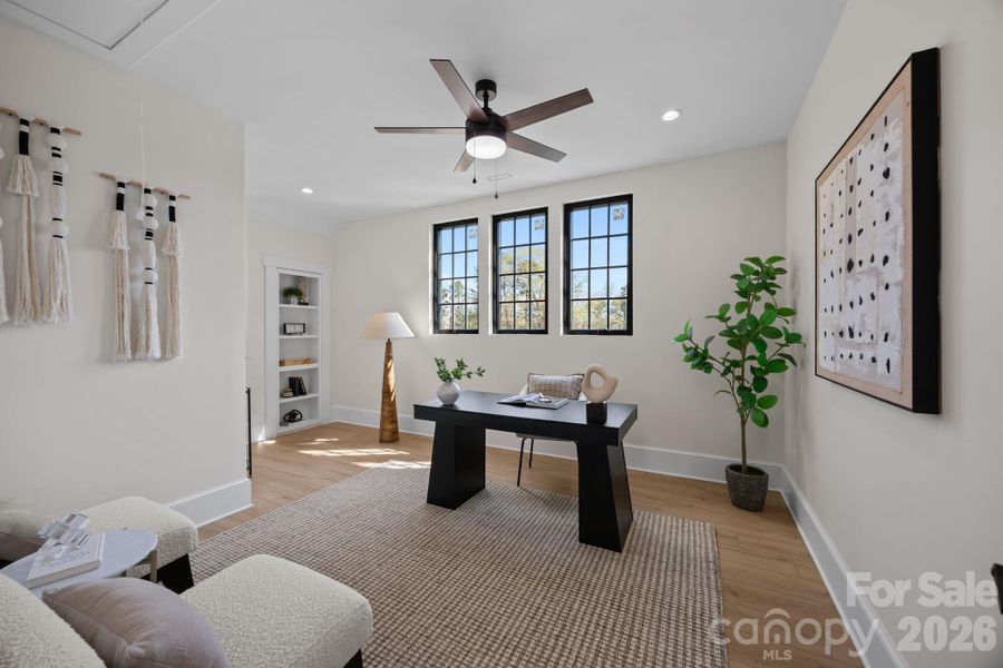 Furnished interior view inside a new home in , Sherrills Ford (Image 40).