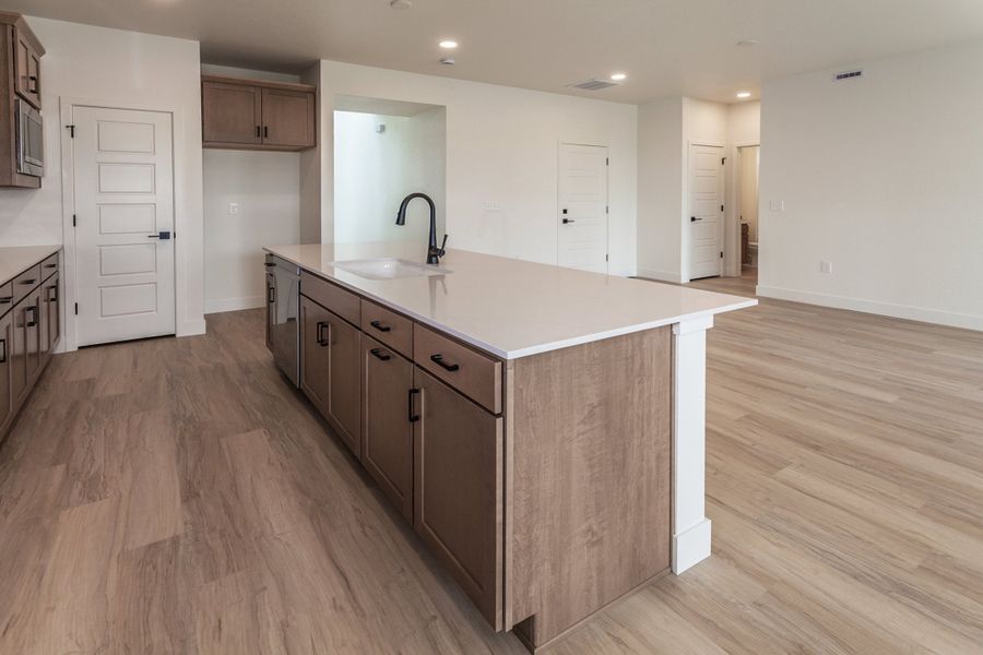 Furnished interior view inside a new home in Prairie Song, Windsor (Image 10).