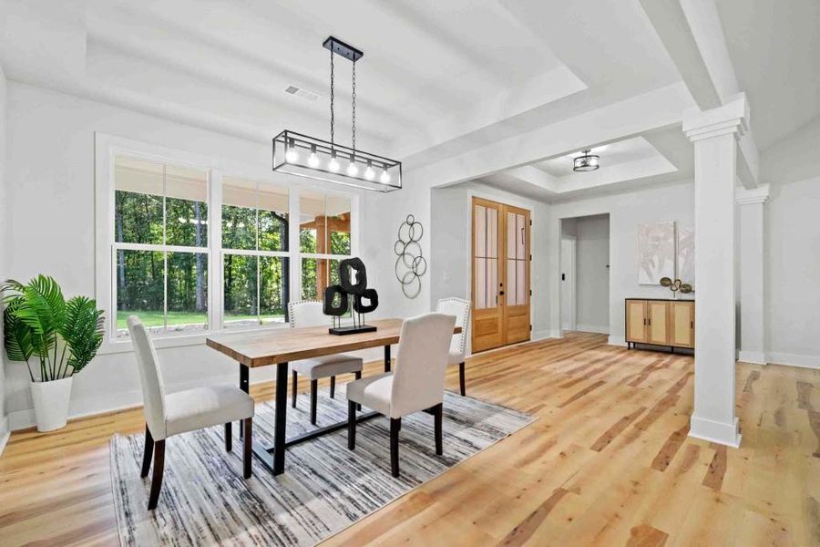 Furnished interior view inside a new home in , Jackson (Image 4).
