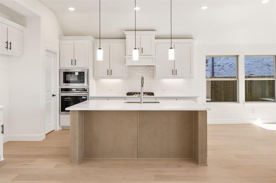 Furnished interior view inside a new home in Willow Wood Classic 60, McKinney (Image 6).