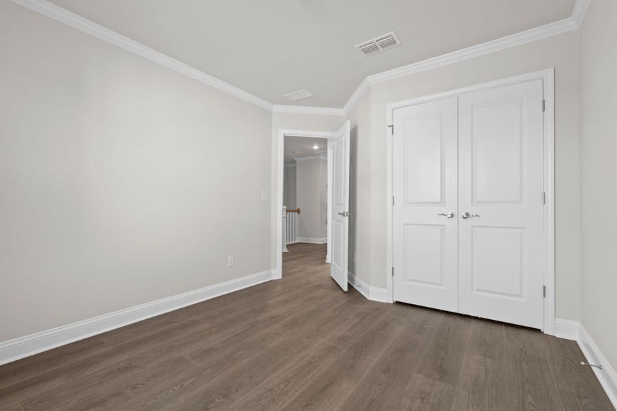 Spacious, unfurnished interior of a new home in Lakeside Townes at Riverlights, Wilmington (Image 28). Spacious, unfurnished interior of a new home in Lakeside Townes at Riverlights, Wilmington (Image 28).