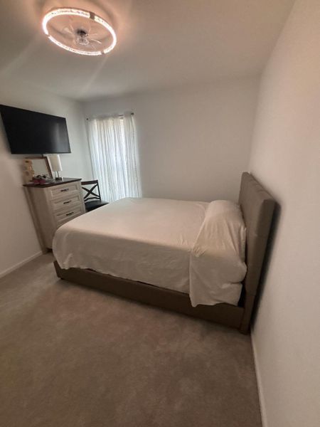 Guest bedroom two comes with a mounted 45 inch Tv. Guest bedroom two comes with a mounted 45 inch Tv.