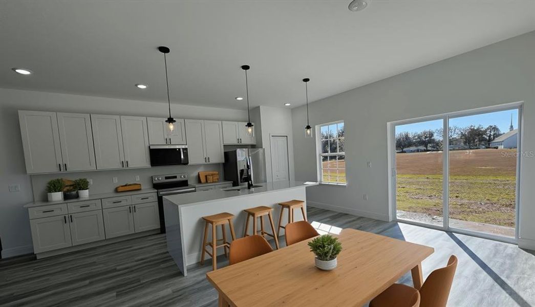 Furnished interior view inside a new home in , Citrus Springs (Image 14).