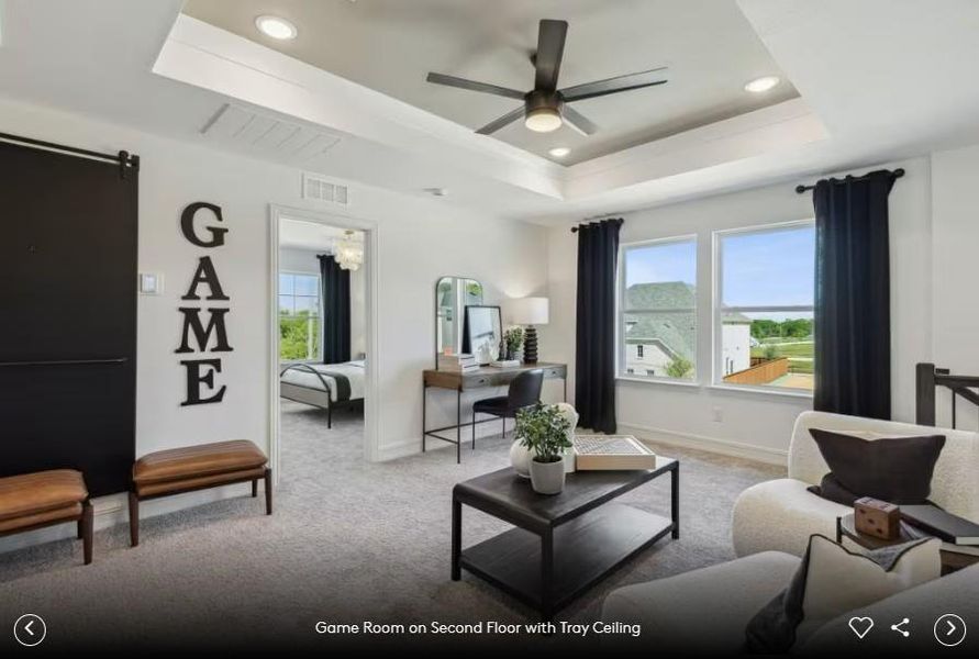 Interior photos- Photo of Pulte model home with same floor plan, not of actual home listed.