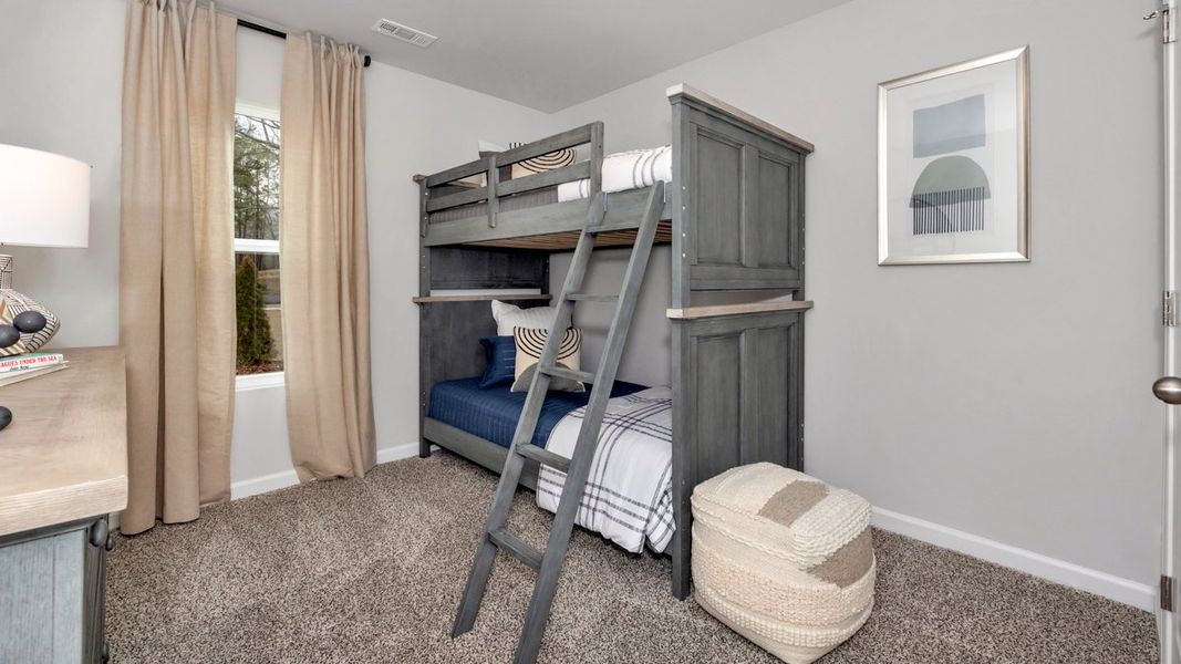 Representative furnished interior of a home built from the Lakeside by D.R. Horton in Bailey Park, Fayetteville (Image 29).