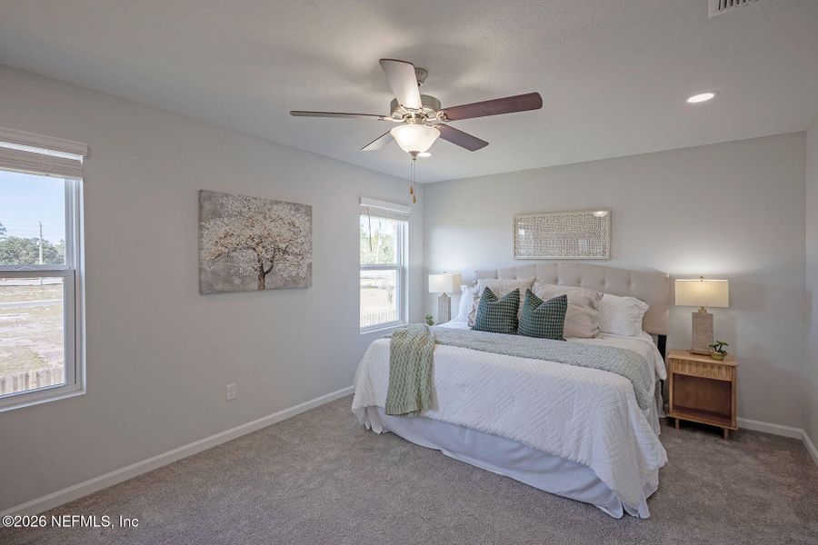 Furnished interior view inside a new home in , Jacksonville (Image 43).