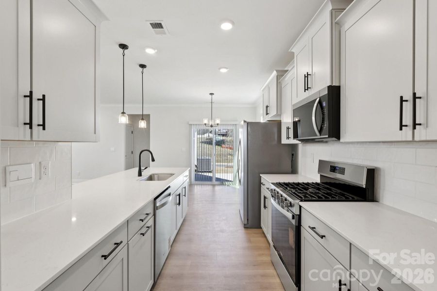 Furnished interior view inside a new home in Oak Grove Hill, Huntersville (Image 5). Furnished interior view inside a new home in Oak Grove Hill, Huntersville (Image 5).