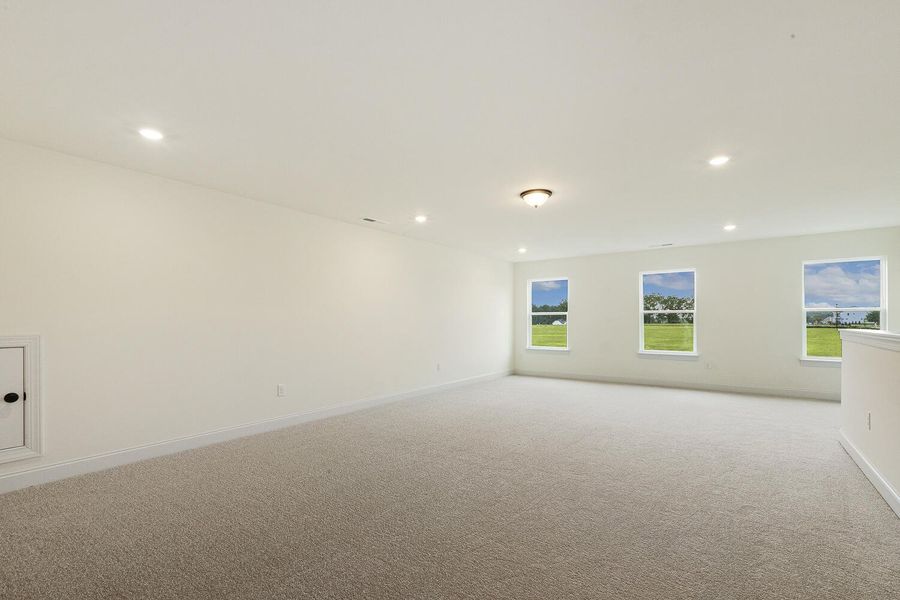 Spacious, unfurnished interior of a new home in Berea Farms, Four Oaks (Image 35).