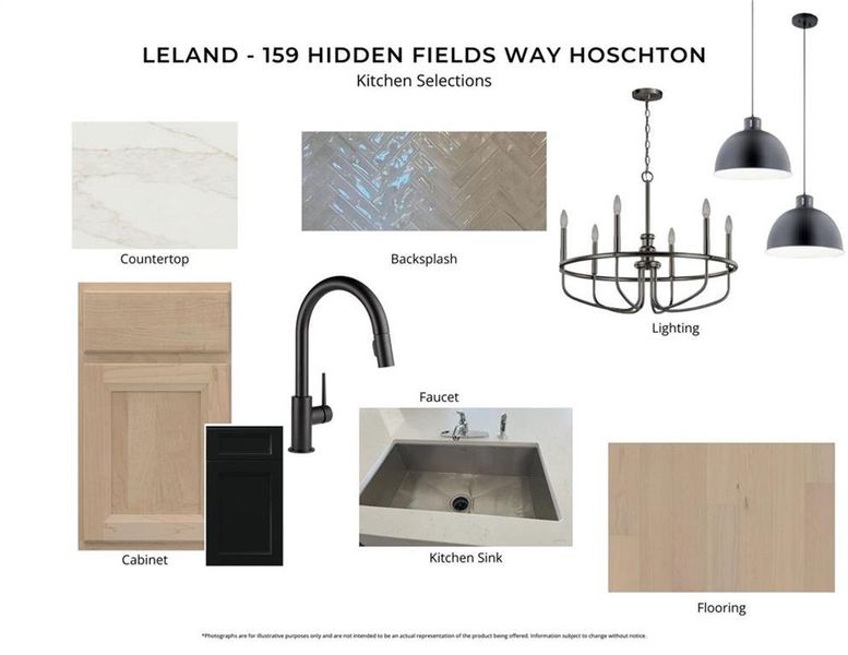 Sample of building materials used in homes in Hidden Fields, Hoschton (Image 5). Sample of building materials used in homes in Hidden Fields, Hoschton (Image 5).
