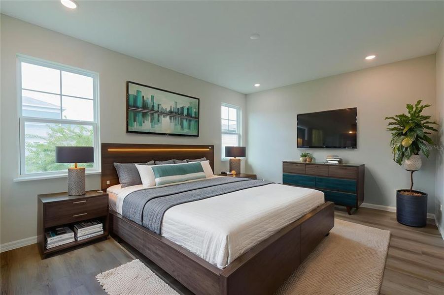 Furnished interior view inside a new home in , Leesburg (Image 17). Furnished interior view inside a new home in , Leesburg (Image 17).