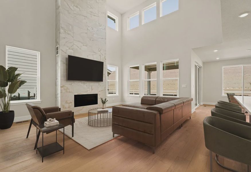 Homesite 267 Great Room - Virtually Staged - 3 of 22 Homesite 267 Great Room - Virtually Staged - 3 of 22