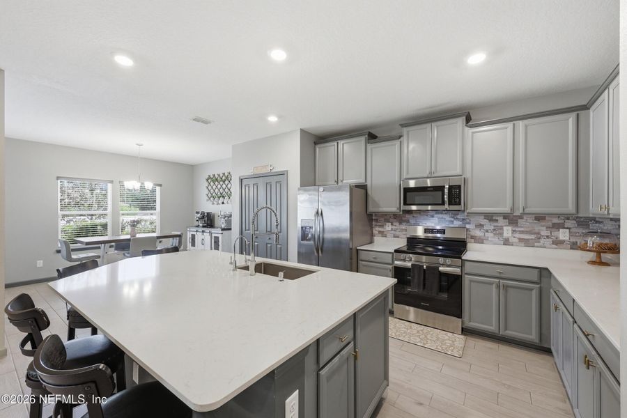 Furnished interior view inside a new home in , Jacksonville (Image 6).