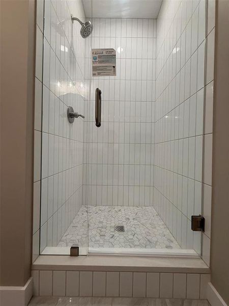 Close-up of interior finishes inside a home in , Fort Worth (Image 19).