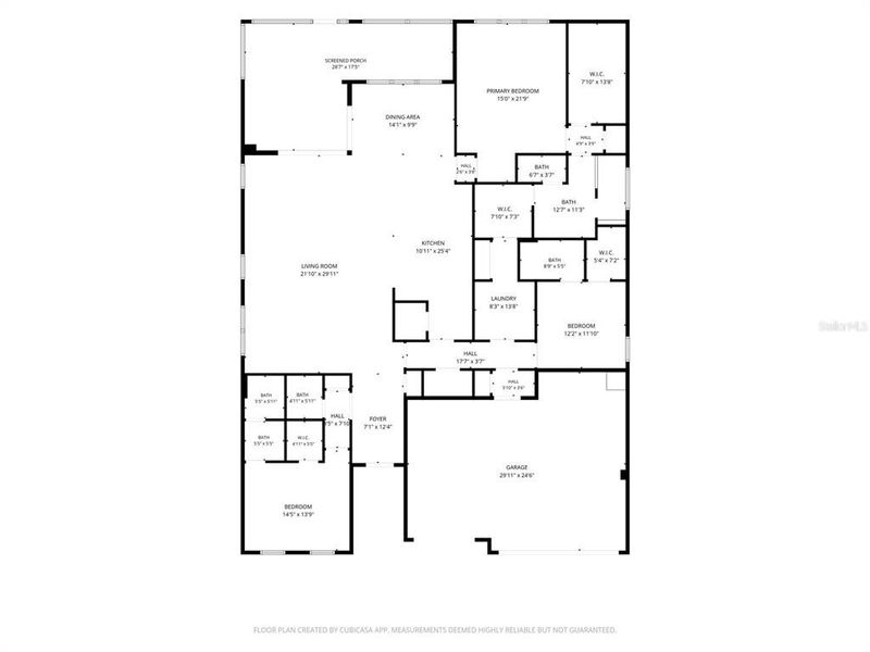 2D floor plan layout of this home in , Nokomis, FL (Image 5). 2D floor plan layout of this home in , Nokomis, FL (Image 5).
