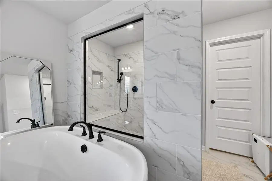 Furnished interior view inside a new home in , Stockbridge (Image 27).