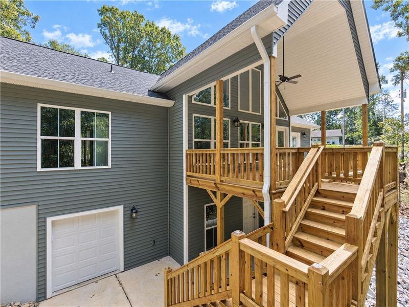 Exterior details and patio area of a home in , Gainesville (Image 28).