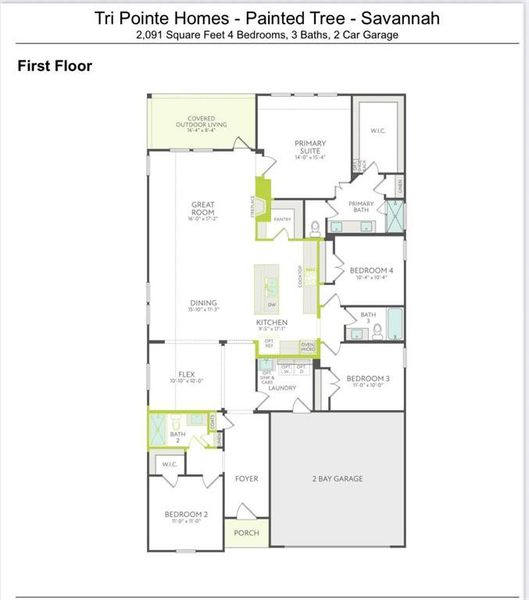 2D floor plan layout of this home in , McKinney, TX (Image 5). 2D floor plan layout of this home in , McKinney, TX (Image 5).