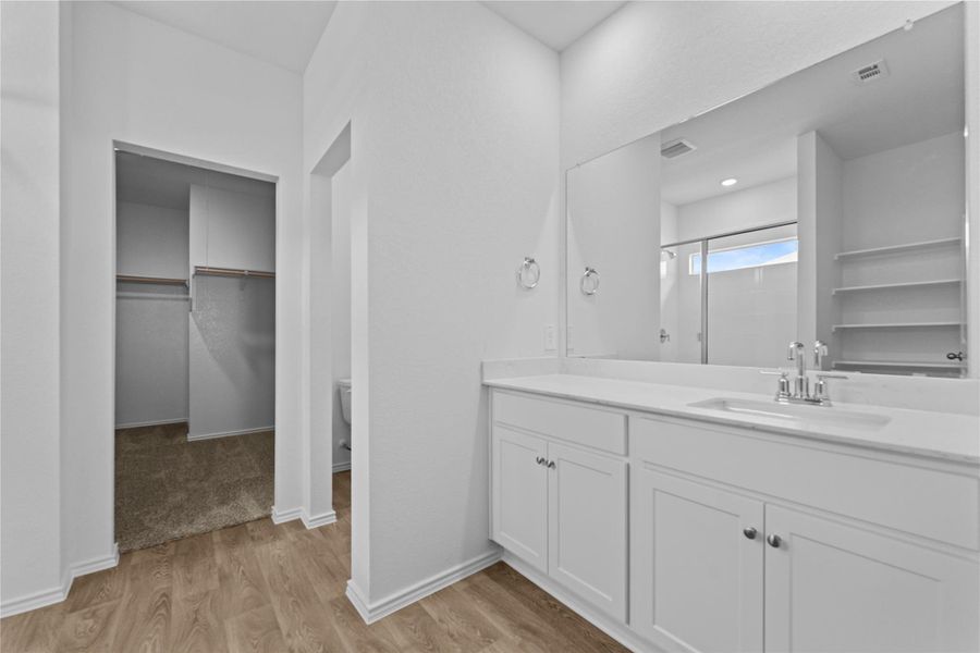 Furnished interior view inside a new home in , Kyle (Image 11).
