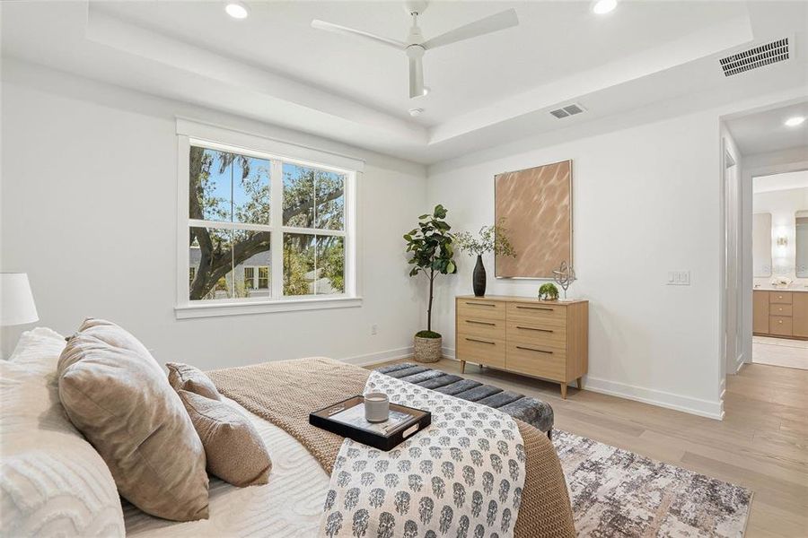 Furnished interior view inside a new home in , Tampa (Image 46).