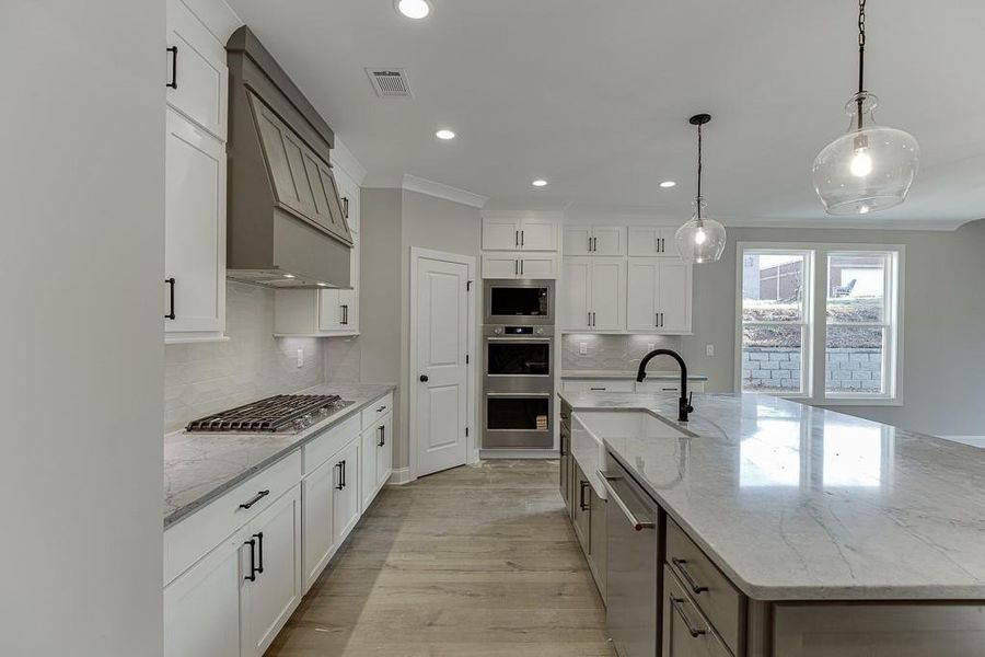 Furnished interior view inside a new home in , Buford (Image 6). Furnished interior view inside a new home in , Buford (Image 6).